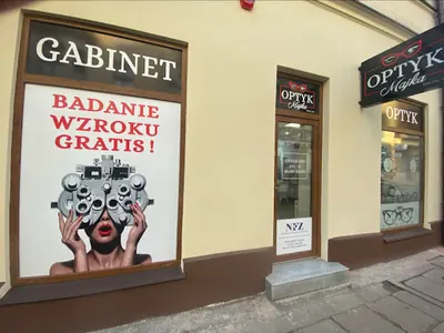 Majka. Zakład optyczny. Modzelewska K.